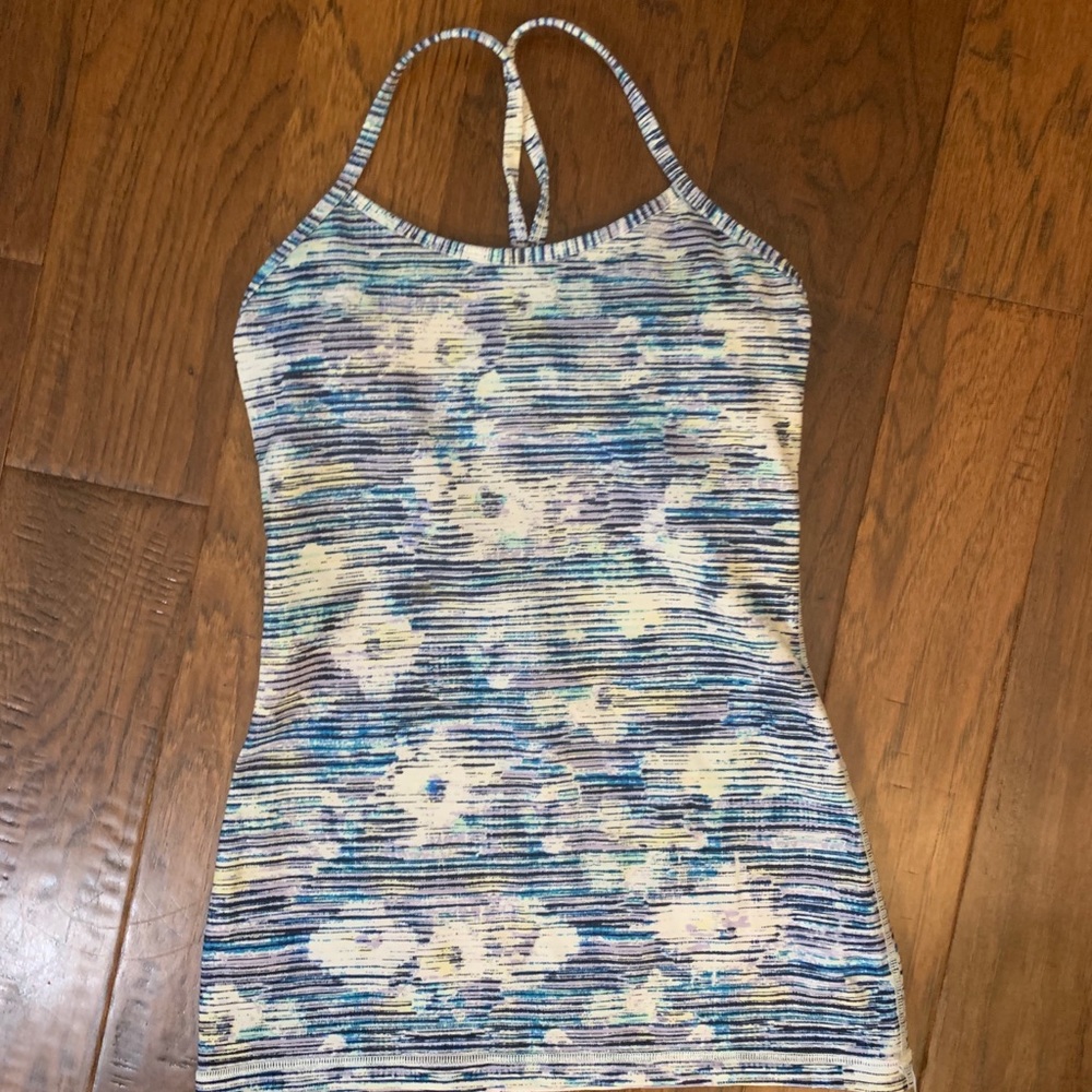 Floral Lululemon Tank